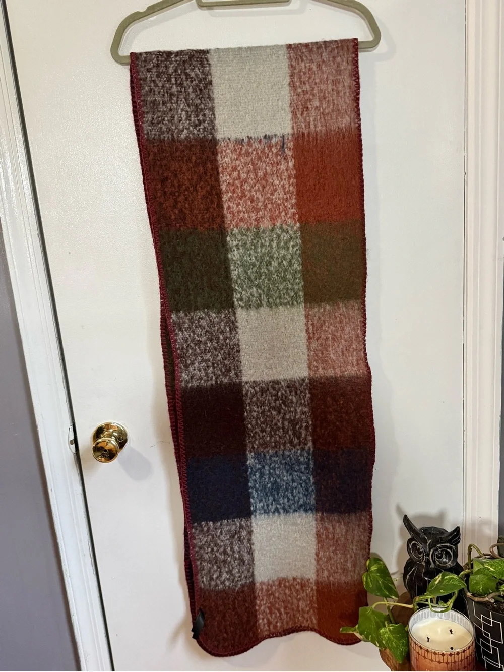 Torrid Multicolor Plaid Scarf Extra Long 91” Soft & Cozy